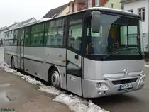 Irisbus Axer von Rohloff aus Deutschland in Neubrandenburg am 05.02.2017