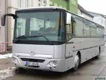 Irisbus Axer von Rohloff aus Deutschland in Neubrandenburg am 05.02.2017