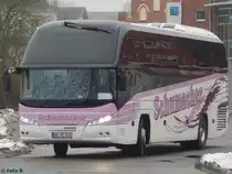 Neoplan Cityliner von Schumacher aus Deutschland in Neubrandenburg am 05.02.2017