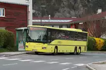 Mercedes Integro 3-achsig PT-12548 als Linie 4165 an der Haltestelle Kematen i.T. Neue Heimat. Aufgenommen 12.4.2018.