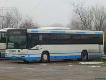 MAN SÜ 283 der MVVG in Neubrandenburg am 05.02.2017