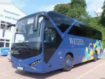 Viseo C11 von Wetzel  aus Deutschland im Stadthafen Sassnitz am 17.07.2014