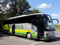 Setra 516 HD von Bölck aus Deutschland in Rostock am 01.08.2014