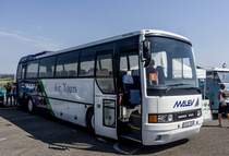 Schön restaurierter Ikarus 350 der ehemaligen Malev Hungarian Airlines. Aufnahme: 26.08.2017.