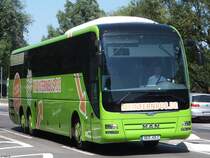 MAN Lion's Coach von FlixBus/Karsten Brust aus Deutschland in Stralsund am 25.07.2014