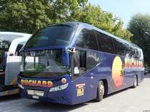 Neoplan Cityliner von Buchard aus der Schweiz in Stralsund am 25.07.2014
