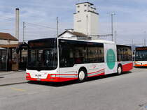 asm Oberaargau - MAN Lion`s City Nr.50  BE 547263 in Herzogenbuchsee am 03.04.2018