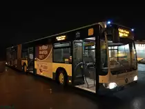 Mercedes Citaro II der Neubrandenburger Verkehrsbetriebe in Neubrandenburg am 20.02.2017