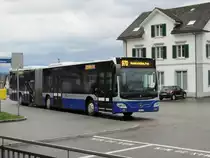 VZO - Mercedes Citaro Nr. 135 an der Haltestelle beim Bahnhof Feldbach am 1.4.18
