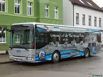 Irisbus Crossway der MVVG in Neubrandenburg am 20.02.2017