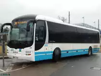 MAN Lion's Regio der MVVG in Neubrandenburg am 20.02.2017