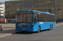 Ein  Express  Bus von Västattrafik in Götborg, Nähe Hauptbahnhof.13.04.2018 10:16 Uhr.