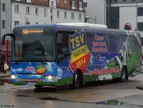 Irisbus Crossway der MVVG in Neubrandenburg am 17.02.2017