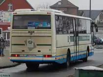 MAN ÜL 313 der MVVG in Neubrandenburg am 17.02.2017