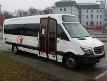 Mercedes Sprinter von Tonne aus Deutschland in Neubrandenburg am 17.02.2017