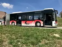 BGU C2 Gelenkbus Nr. 8 beim warten auf seine Rückfahrt am 21.4.18.