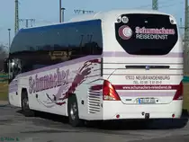 Neoplan Cityliner von Schumacher aus Deutschland in Neubrandenburg am 25.02.2017