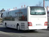 MAN Lion's Regio von Rohloff aus Deutschland in Neubrandenburg am 25.02.2017