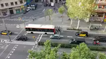 Castrosua New City CNG, Wagen 1621, Linie D20, TMB Barcelona, Avinguda del Paral.lel, Barcelona, 25.04.2018