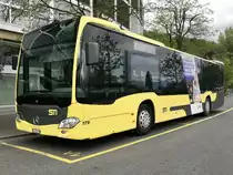 STI MB C2 Nr. 179 am 26.4.18 hinter dem Bhf Thun parkiert.