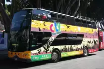 Ayats Doppeldecker Sightseeing, Puebla/Mexiko 28.03.2018