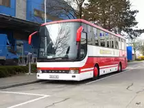 Setra Reisecar in Biel-Mett abgestellt am 14.04.2018