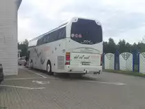 Neoplan Spaceliner von HKM Reisen aus Deutschland in Sassnitz am 15.08.2014
