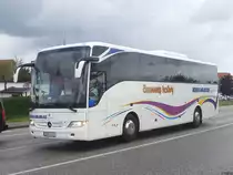 Mercedes Tourismo von Bergkvarabuss aus Schweden in Sassnitz am 15.08.2014