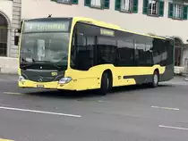 STI C2 177 am 26.4.18 bei der Abfahrt am Bhf Thun.