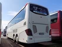 Setra 516 HDH als Vorführwagen im Stadthafen Sassnitz am 12.08.2014