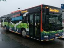 MAN Lion's City der PVM Waren in Neubrandenburg am 04.02.2017