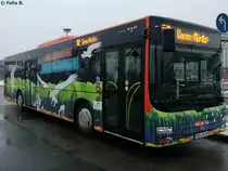 MAN Lion's City der PVM Waren in Neubrandenburg am 04.02.2017