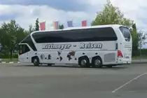 Neoplan Starliner von Rittmeyer Reisen am 28.07.2017 in Schweigen