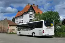 Mercedes Benz Intouro von Striebig aus Frankreich am 30.04.2018 in Wissembourg (F)