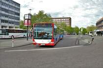 Stadtwerke Trier Mercedes Benz Citaro 1 Facelift G Wagen 23 am 27.04.18 in Trier Hbf 