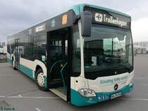 Mercedes Citaro III der Neubrandenburger Verkehrsbetriebe in Neubrandenburg am 10.03.2017