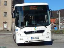 Volvo 8900 der VVR in Sasnitz am 11.03.2017