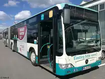 Mercedes Citaro II der Neubrandenburger Verkehrsbetriebe in Neubrandenburg am 11.04.2017