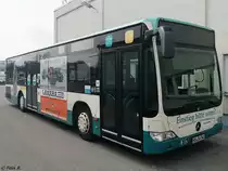 Mercedes Citaro II der Neubrandenburger Verkehrsbetriebe in Neubrandenburg am 11.04.2017