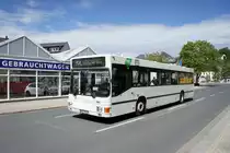 Bus Aue / Bus Erzgebirge: MAN EL (ASZ-BV 25) der RVE (Regionalverkehr Erzgebirge GmbH), aufgenommen im April 2018 im Stadtgebiet von Aue (Sachsen).