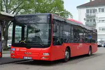 MAN Lion's City Ü  Südwestbus , Bruchsal 15.04.2018