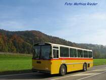 SAURER RH als Kurswagen unterwegs auf einer Sternfahrt am 11.10.08 vor Bauma