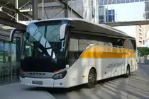 Setra S 516 HD/2  Lufthansa Busworld International , Frankfurt Flughafen 05.05.2018