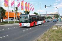BVN Busverkehr Nordschwarzwald GmbH Mercedes Benz Citaro 2 als SEV auf der Linie 11E am 12.05.18 in Frankfurt am Main Fechenheim