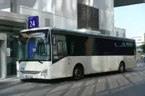 Iveco Bus Crossway LE  viabus RMV , Frankfurt Flughafen 05.05.2018
