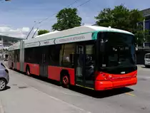 VB Biel - Trolleybus Nr.56 unterwegs auf der Linie 4 in der Stadt Biel am 12.05.2018
