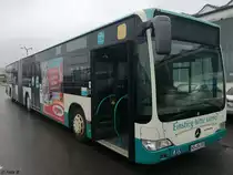 Mercedes Citaro II der Neubrandenburger Verkehrsbetriebe in Neubrandenburg am 11.04.2017