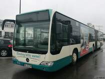 Mercedes Citaro II der Neubrandenburger Verkehrsbetriebe in Neubrandenburg am 11.04.2017