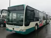 Mercedes Citaro II der Neubrandenburger Verkehrsbetriebe in Neubrandenburg am 11.04.2017