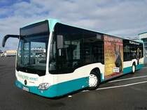 Mercedes Citaro III der Neubrandenburger Verkehrsbetriebe in Neubrandenburg am 11.04.2017